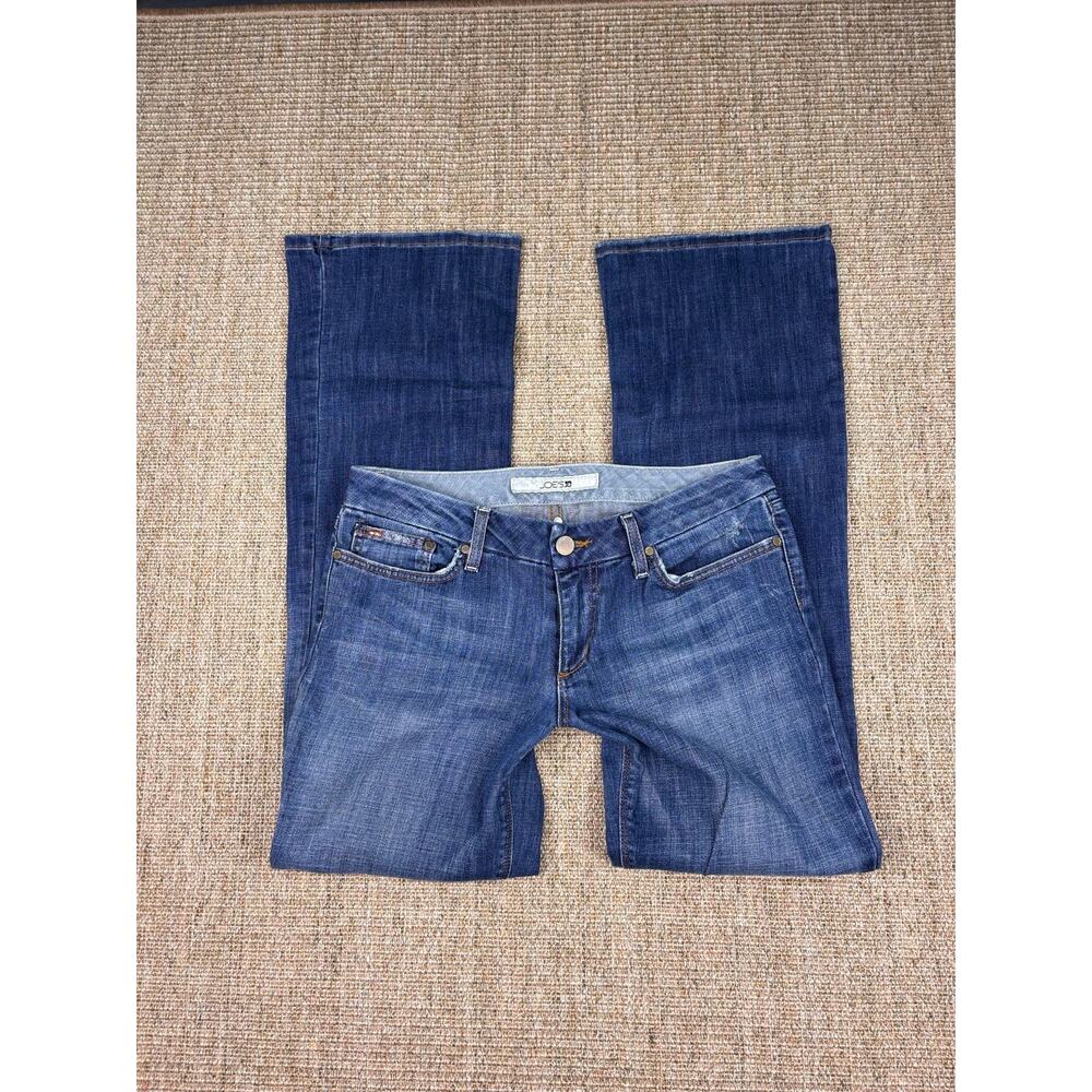 👖 Joe's Jeans Low Rise Flare Denim | Size 30 | Medium Wash - Picture 7 of 10